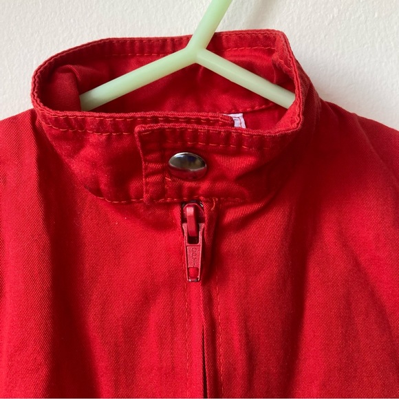 NWT Italian Come Quore Red Biker Zip Vest Sleeveless Jacket. Baby Boy 3 Months - Picture 3 of 7